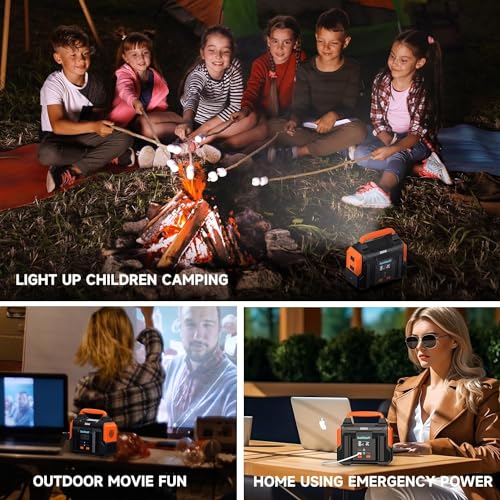 Bailibatt Portable Power Station 300W 257Wh Black T7790