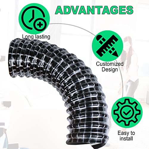 Motorized Lower Nozzle Hose Compatible with Shark Rocket Replacement S319239