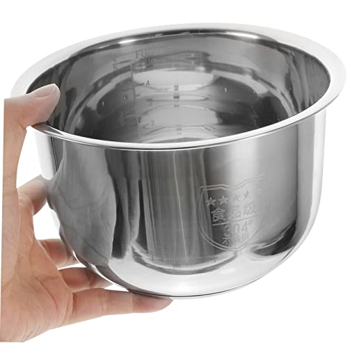 SWOOMEY Rice Cooker Liner Nonstick Stainless Steel Inner Pot F14976
