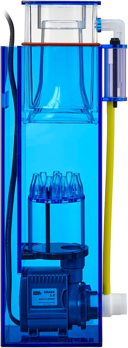 WS-1 Protein Skimmer for Saltwater & Reef Aquariums, Ultra Quiet, Adjustable, Compact K49986