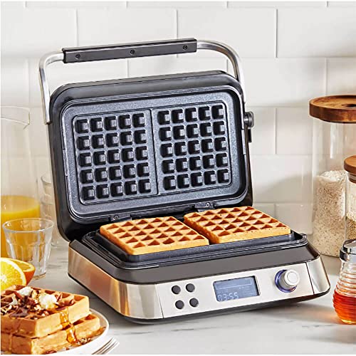 GreenPan Ceramic Nonstick Reversible Waffle Plates X76664
