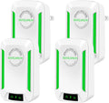 Pro Power Saver Electricity Saving Device Save Electricity, Stop Watt Energy Saving Device, Smart Electricity Saving Box US Plug 90V-250V 60KW - 4 Pack