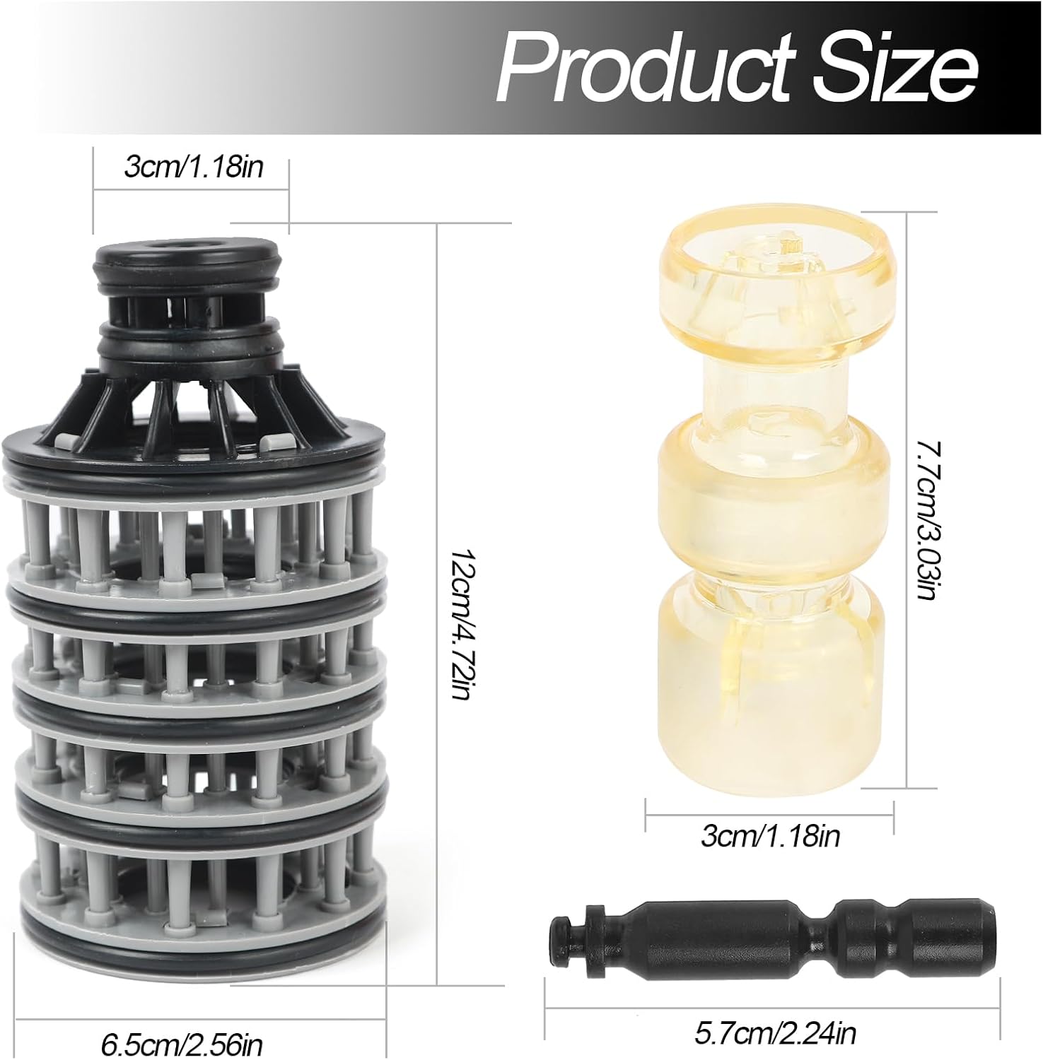 Clack WS1 Interior Parts Kit Replacement with Pistons and Spacer Stack Y540192