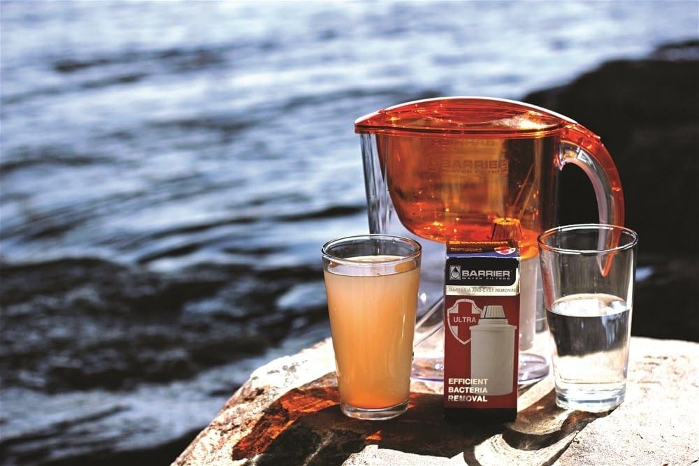 New Wave Enviro Barrier Water Filter Pitcher Grand Blue Z76760