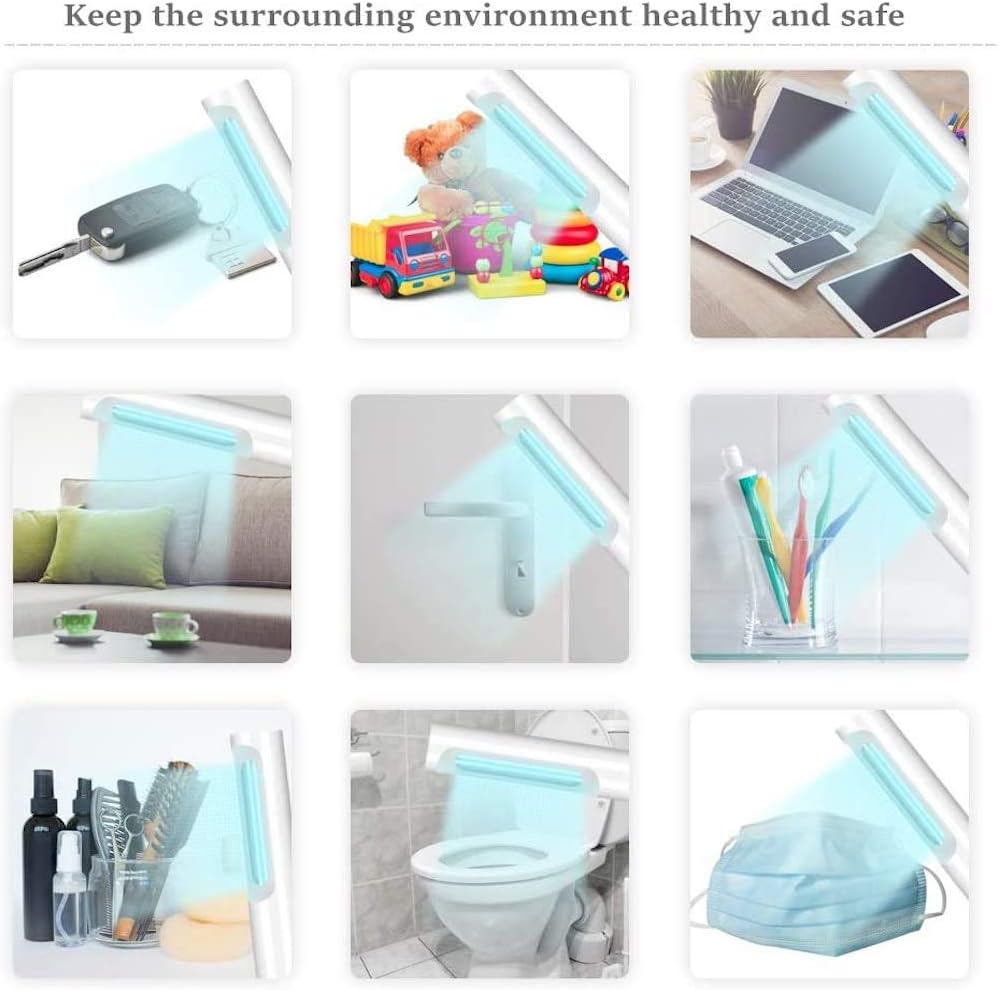 UVILIZER Wand - Portable UV-C Sanitizer Light for Home, Car, Travel M2864