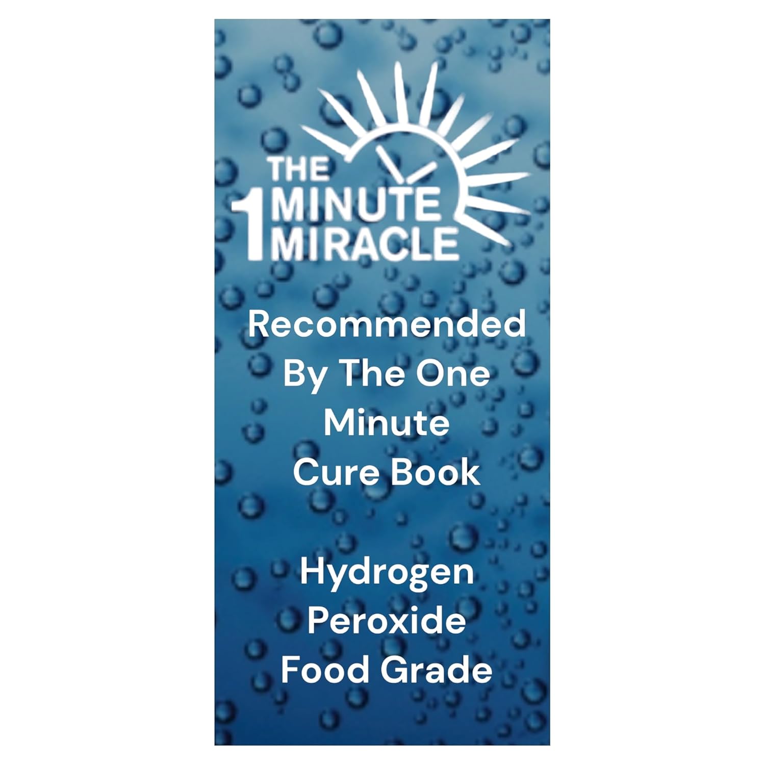 OMM 12% Hydrogen Peroxide Medical Food Grade 8 oz K25975
