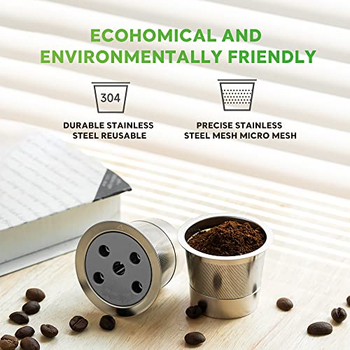 BENFUCHEN Stainless Steel Reusable K Cups for Keurig K Supreme & K Supreme Plus L29590