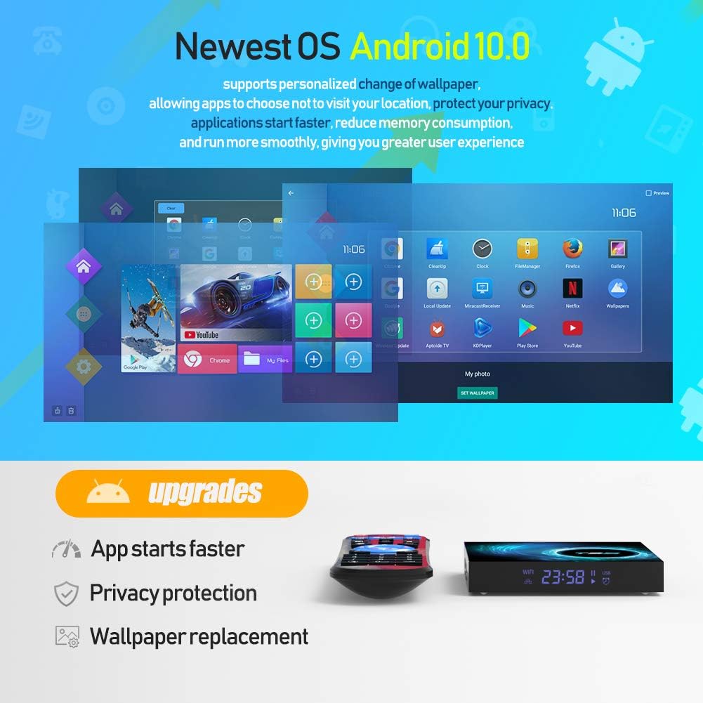 T95 Android 10.0 Smart TV Box 4GB RAM 32GB eMMC B949459
