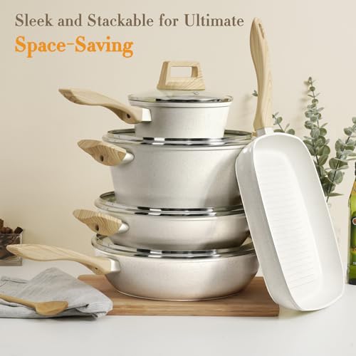 SODAY 13PCS Granite Cookware Set Z7383