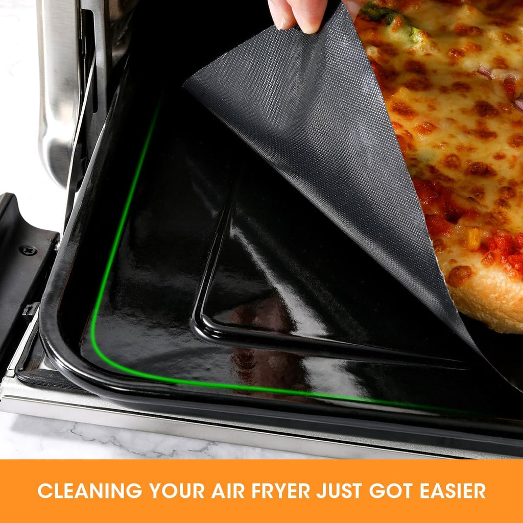 AIEVE Air Fryer Oven Liners 4 Pack Non-stick Baking Mat A60040