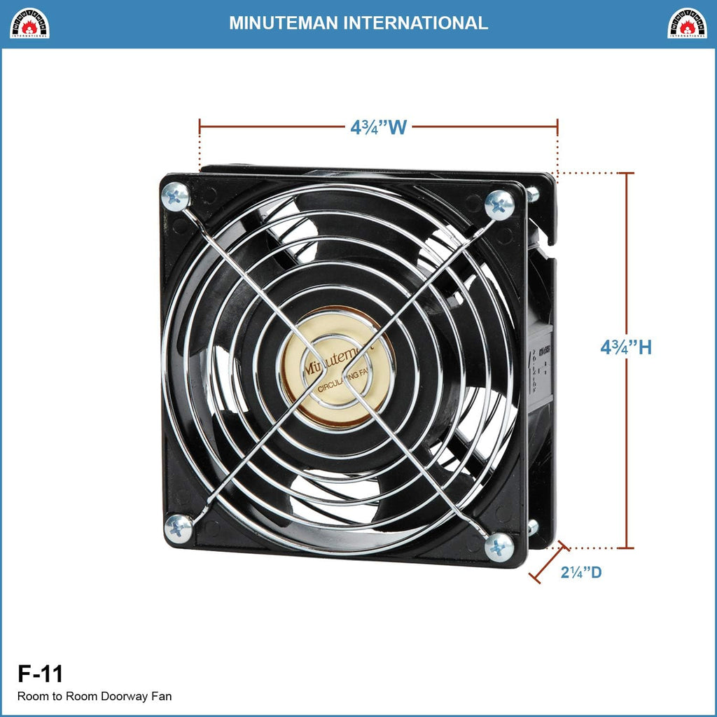 Achla Designs Room-to-Room Minuteman Doorway Fan J5277