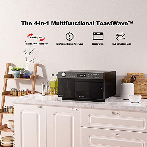 Galanz GTWHG12S1SA10 4-in-1 ToastWave Convection Microwave Toaster Oven Air Fryer G5075