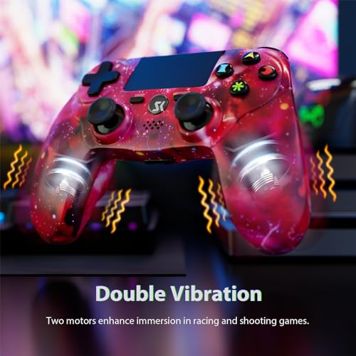 Wireless Controller for PS4 with Double Vibration & Motion Sensor H364640