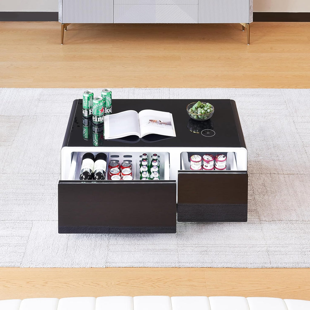 Smart Table Fridge with Cooler and Freezer Z7378