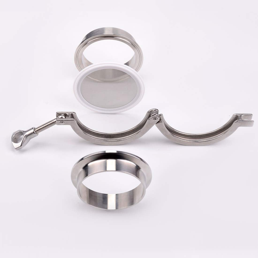 3" 30 Mesh Tri Screen PTFE Sanitary Tri-clamp Gasket M408052