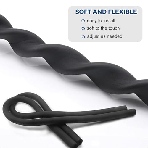 Flexible Pipe Insulation Foam Tube for AC Unit, 5.9ft Length J762763