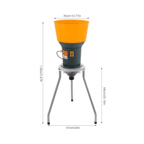 Electric Grain Mill Grinder with 5 Filter Modes for Home and Farm F777055