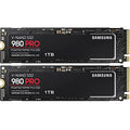 Samsung MZ-V8P1T0B/AM 980 PRO PCIe 4.0 NVMe SSD - (2-Pack)