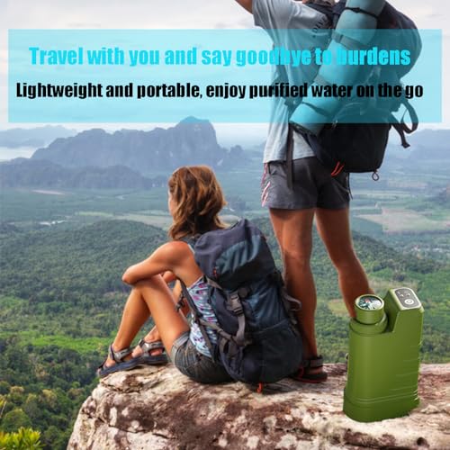 Portable Water Filter for Hiking Backpacking and Emergency M3294