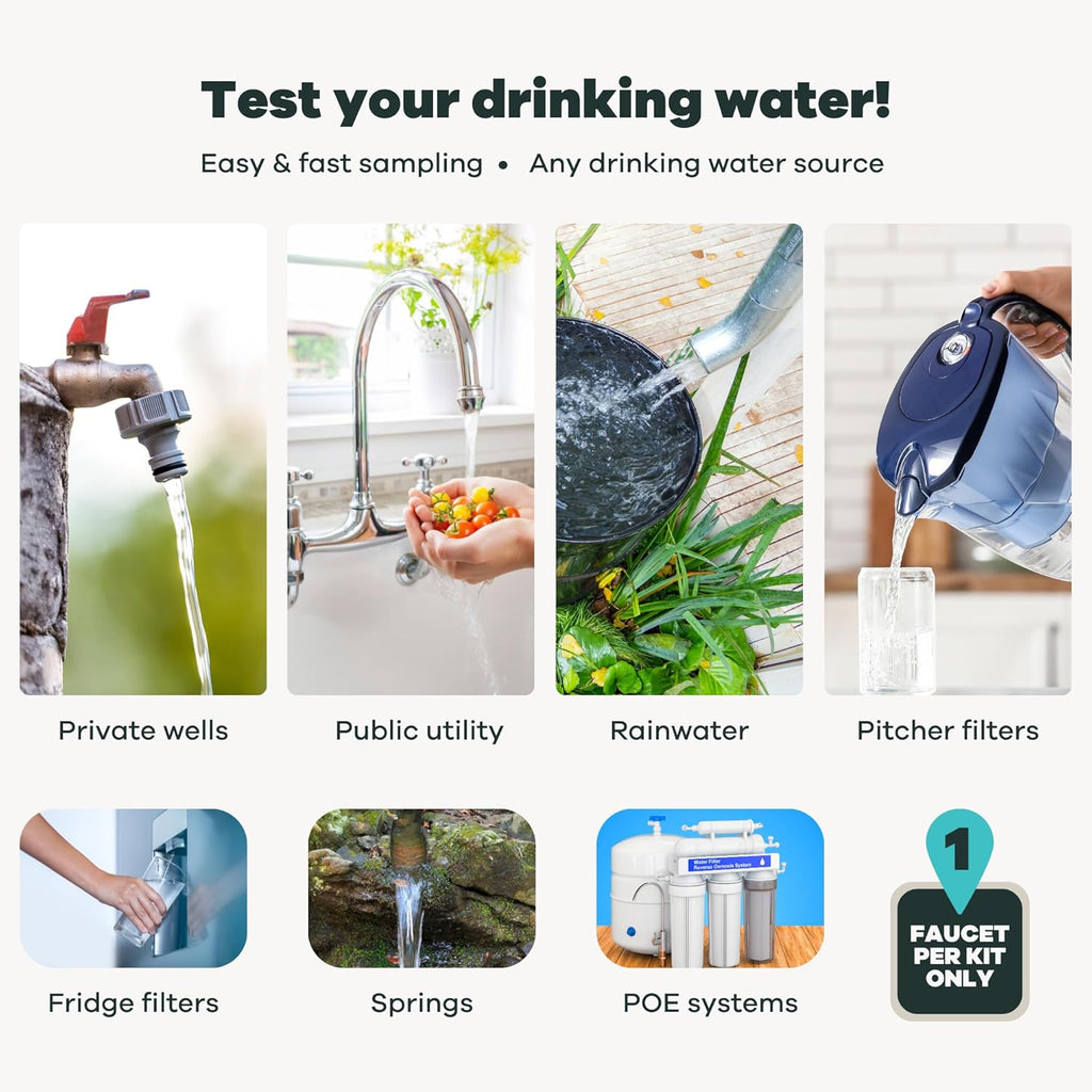 Home Water Test by Tap Score | Well or City | EPA Certified Labs B6980