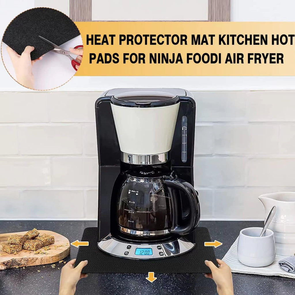 Heat Resistant Silicone Mats for Air Fryer Countertop, 4 Pack Non-slip D11408