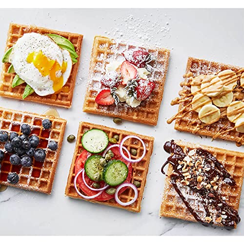 GreenPan Ceramic Nonstick Reversible Waffle Plates X76664