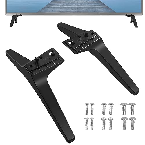 1 Pair Replacement TV Base Stand Legs for Samsung BE50T BE55T Model UN50TU7000FXZA UN50TU700DFXZA UN50TU8000FXZA LH50BETHLGFXGO UN55TU7000FXZA UN55TU700DF LH55BETHLGFXGO UN58TU7000FXZA UN58TU700DF
