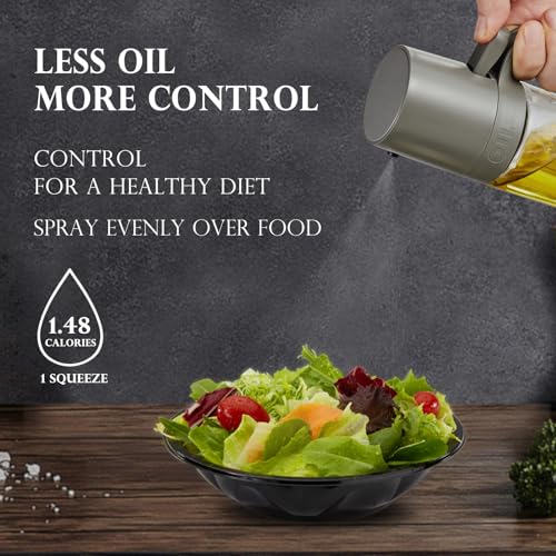 KITEXPERT Olive Oil Sprayer for Cooking - 250ml/8.3oz Oil Spritzer L47584