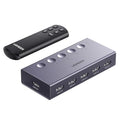 UGREEN HDMI Switch 5 in 1 Out 4K@60Hz, HDMI Splitter with Remote 5 Port HDMI Switcher Selector Support 3D CEC HDR HDCP2.2 Compatible with PS5/4/3 Xbox Nintendo Switch Roku TV Fire Stick