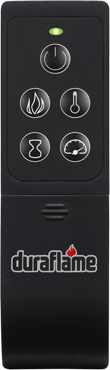 duraflame® Infrared Quartz Electric Log Set Heater with Remote, Rustic Pine F303386