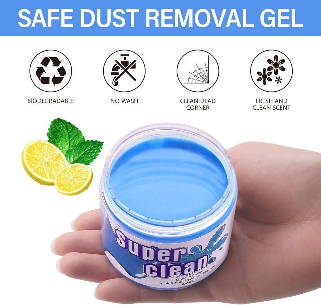 Keyboard Cleaning Gel 2 Pack 320G for PC, Laptop, Car Vents, Electronics Q10303