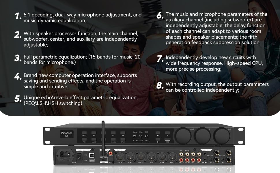 inandon-KV-V5 MAX Karaoke Machine with Wireless Microphone, 22" Touch Screen J1303