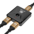 HDMI Switch 4K Bidirectional Splitter 2 in 1 Out, 1 in 2 Out HDMI Switcher