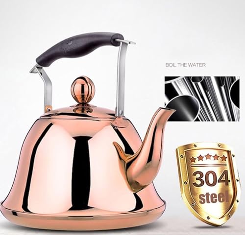 Stainless Steel Whistling Tea Kettle for Stovetop F121460