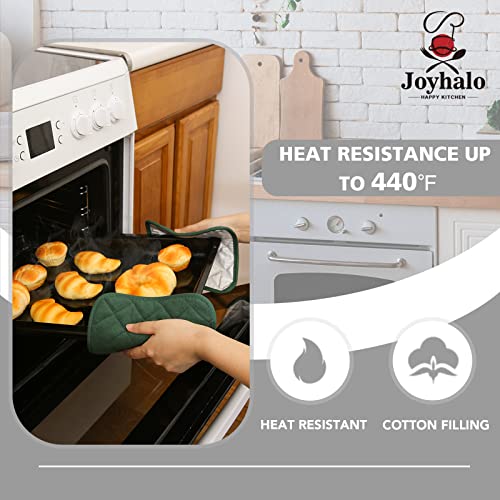 Joyhalo 6 Pack Heat Resistant Terry Cloth Pot Holders for Kitchen X13515