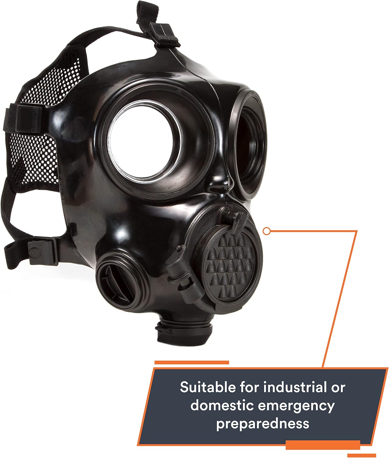 MIRA Safety CM-7M NBC-77 SOF 40mm CBRN Gas Mask Filter G813