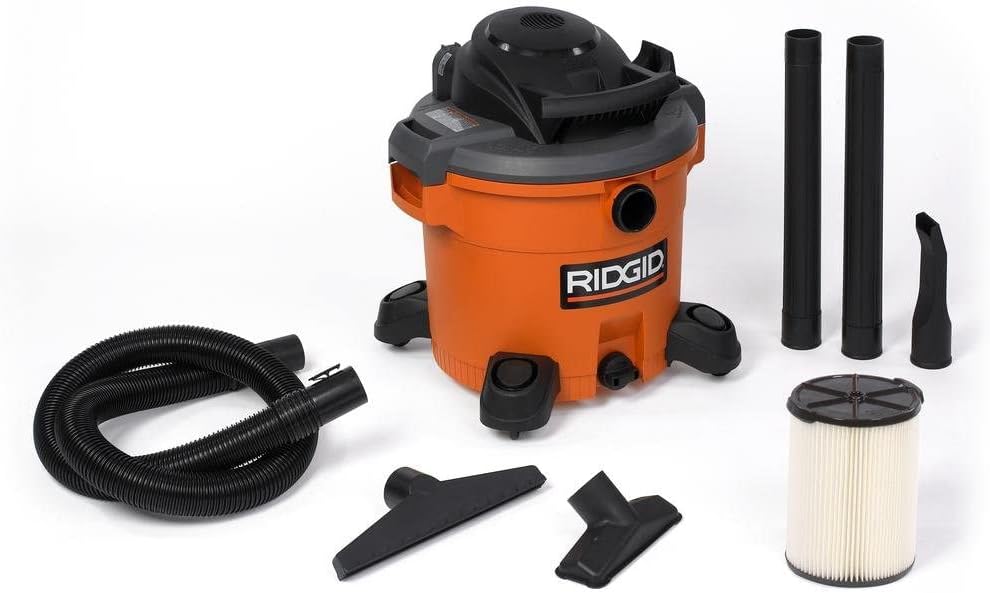 RIDGID 12 Gal. 5.0-Peak HP Wet Dry Vac WD1270