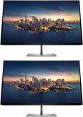 HP Z Display Z32k G3 32 inch 4K Ultra HD 3840 x 2160 LED-Backlit LCD IPS Monitor, 2-Pack Bundle with HDMI, USB Hub, DisplayPort, USB-C, and Ethernet