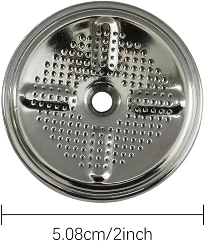 Stainless Steel Round Coffee Filter Basket for Coffee Machines (Pack of 2) X48646