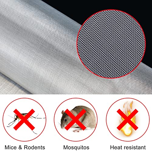 304 Stainless Steel Woven Wire 30 Mesh Fine Screen Filter C9878