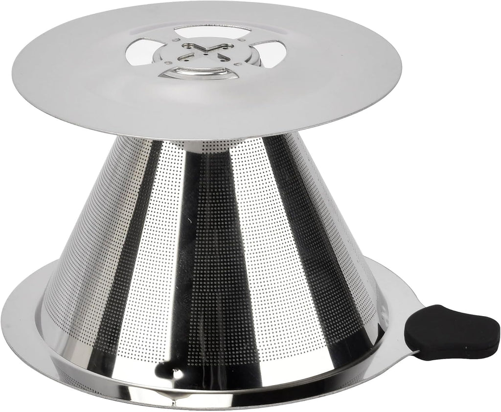 Stainless Steel Pour Over Coffee Dripper for 1-2 Cups N68022