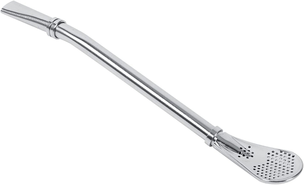 Dependable Bombilla Filtered Spoon Drinking Straw N19811