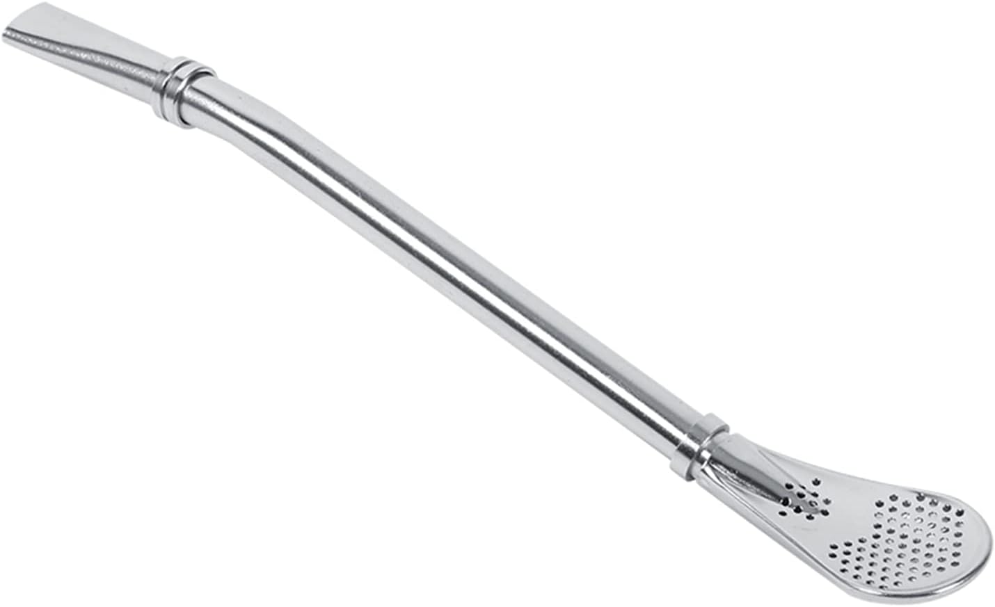 Dependable Bombilla Filtered Spoon Drinking Straw N19811