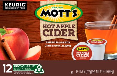 Mott's Hot Apple Cider K-Cup Pods P377414