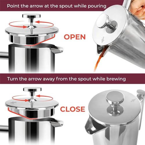 French Press Coffee Maker V6270