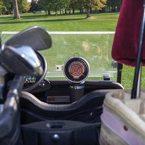 Mr. Heater F242010 MH4GC Golf Cart Heater, Silver and Black C325057
