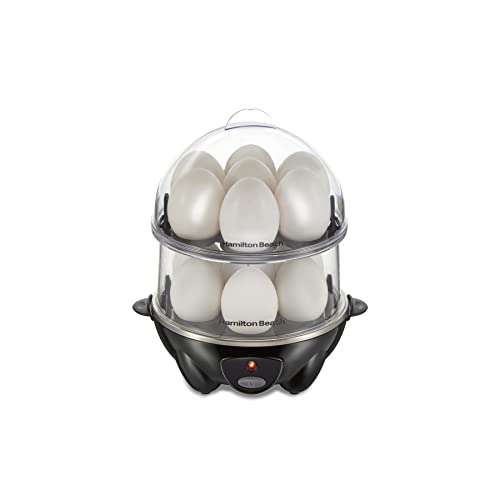 Hamilton Beach 3-in-1 Electric Egg Cooker for Hard Boiled Eggs