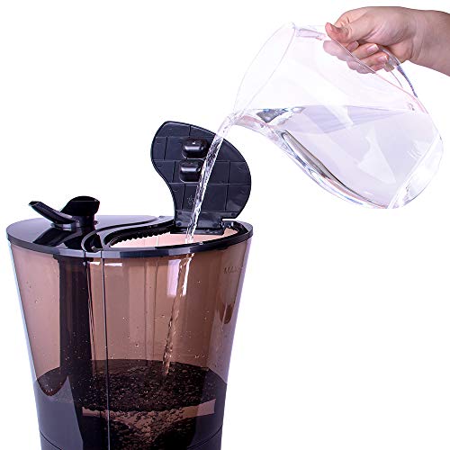 Air Innovations MH-901DA Top Fill Cool Mist Ultrasonic Humidifier, Black X61263