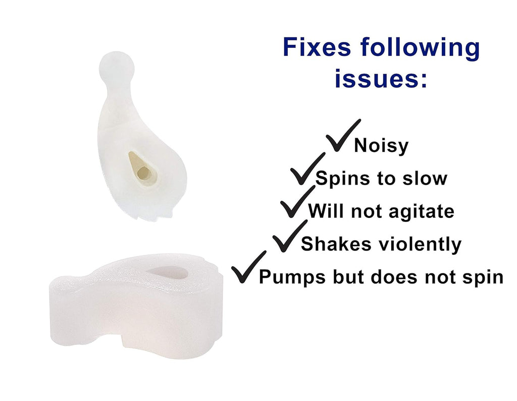 DR Quality Parts Washer Agitator Dogs Replacement Kit for Whirlpool & Kenmore, Pack of 4 M125