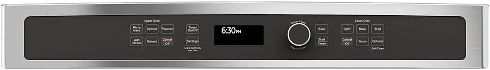 GE JT3800SHSS Electric Combination Wall Oven Q6469